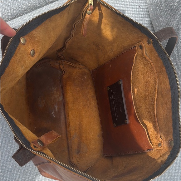 Portland leather large Tote Bag - Picture 7 of 9